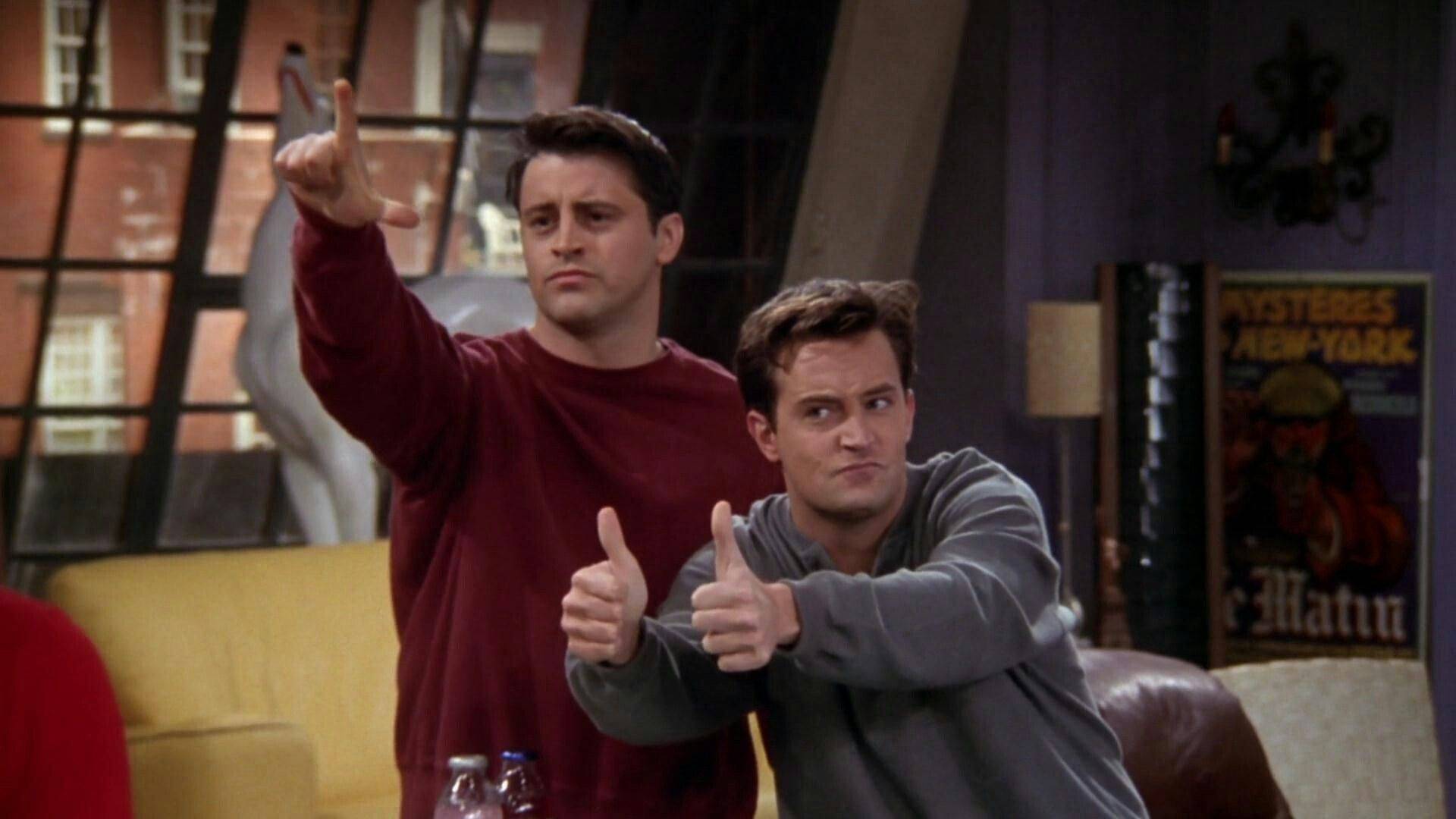 Joey Tribbiani and Chandler Bing – Friends