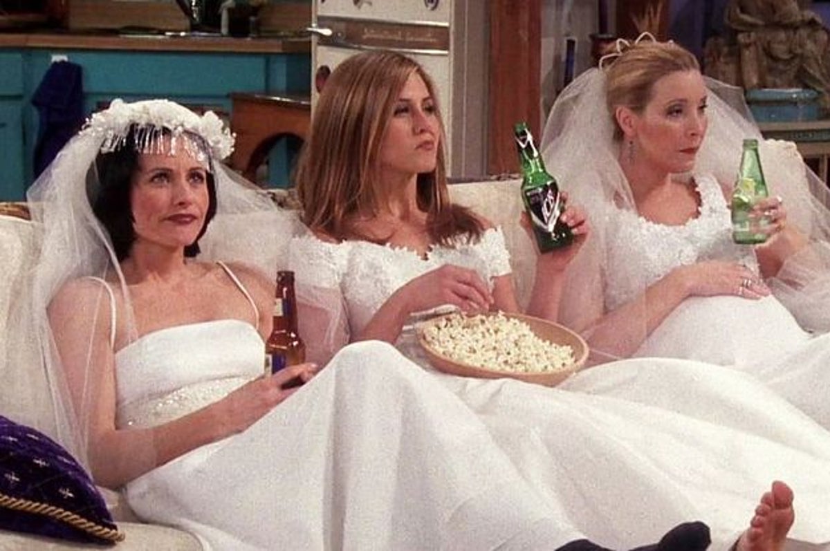 Monica Geller, Rachel Green e Phoebe Buffay: Friends 